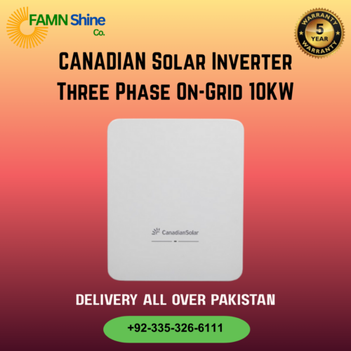 Canadian Solar On-Grid 3 Phase Inverter – 10KW