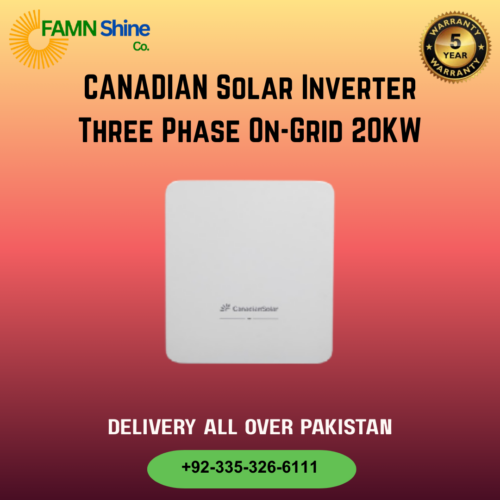 Canadian Solar On-Grid 3 Phase Inverter - 20KW