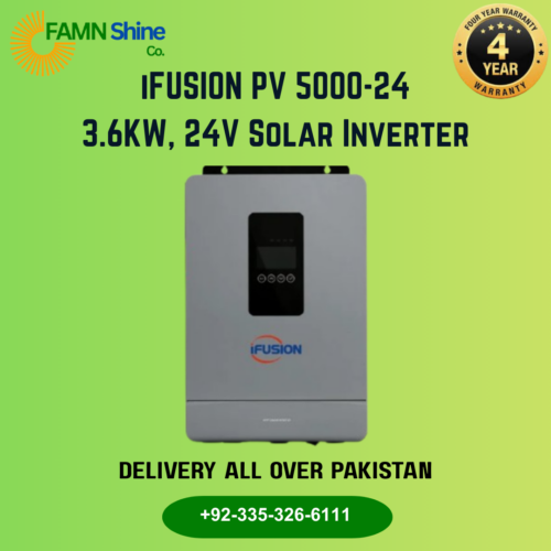 PV 5000-24V HYBRID INVERTER 3.6KW (iFUSION)-IP-21