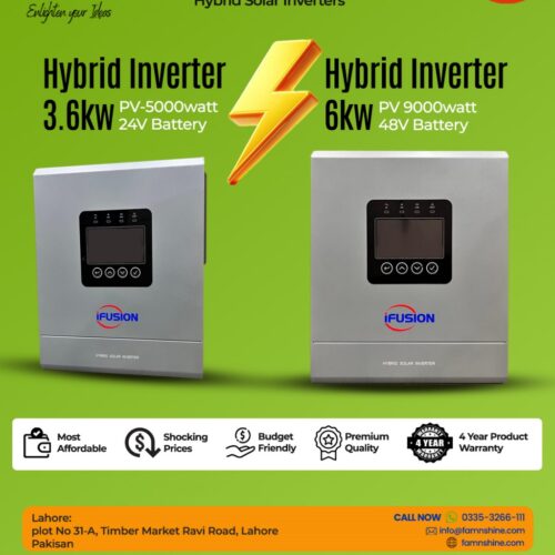 PV9000-48  HYBRID INVERTER 6KW (iFUSION)- IP-21